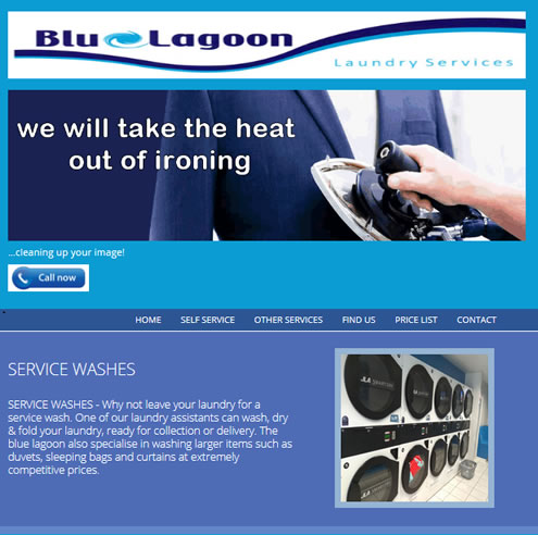 laundry business website