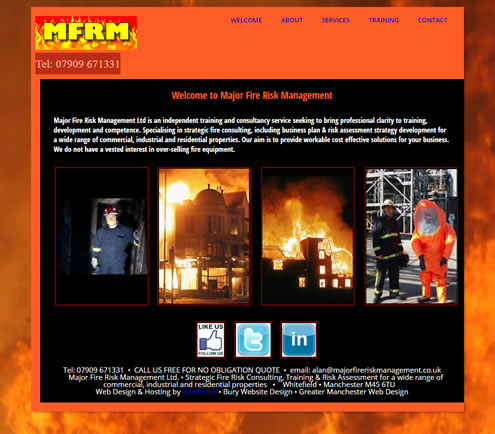 major fire risk